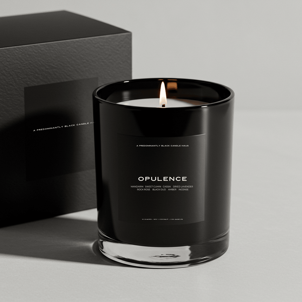 AN OPULENCE CANDLE - themonogram manor 
