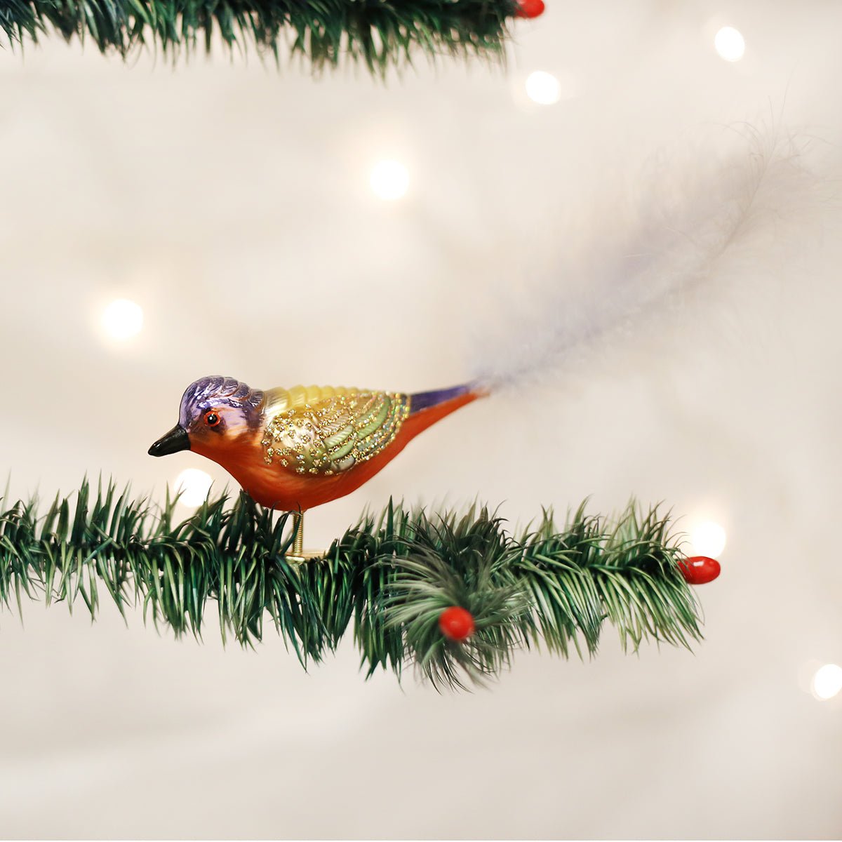 Painted Bunting Ornament - themonogram manor 