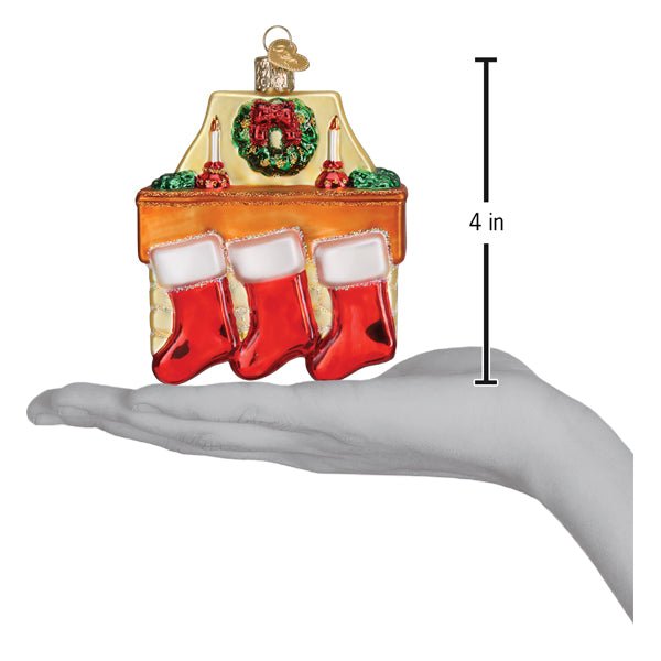 Family Of 3 Stockings Ornament - #themonogram manor #