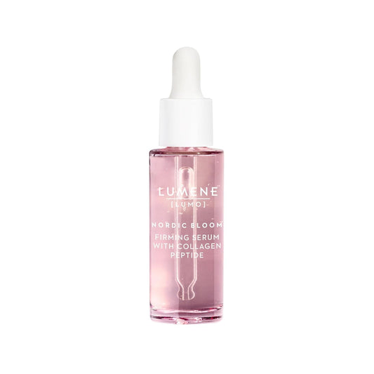 [Lumo] Vegan Collagen Face Serum - Firming Peptide Serum Formulated with Hyaluronic Acid for Smoother, Plump-Looking Skin - Helps to Reduce the Appearance of Fine Lines + Wrinkles (1 Fl Oz) - themonogram manor 