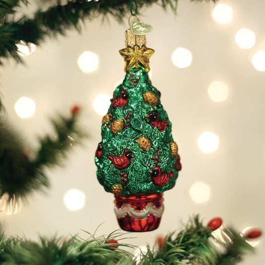 Cardinal Christmas Tree Ornament - themonogram manor 