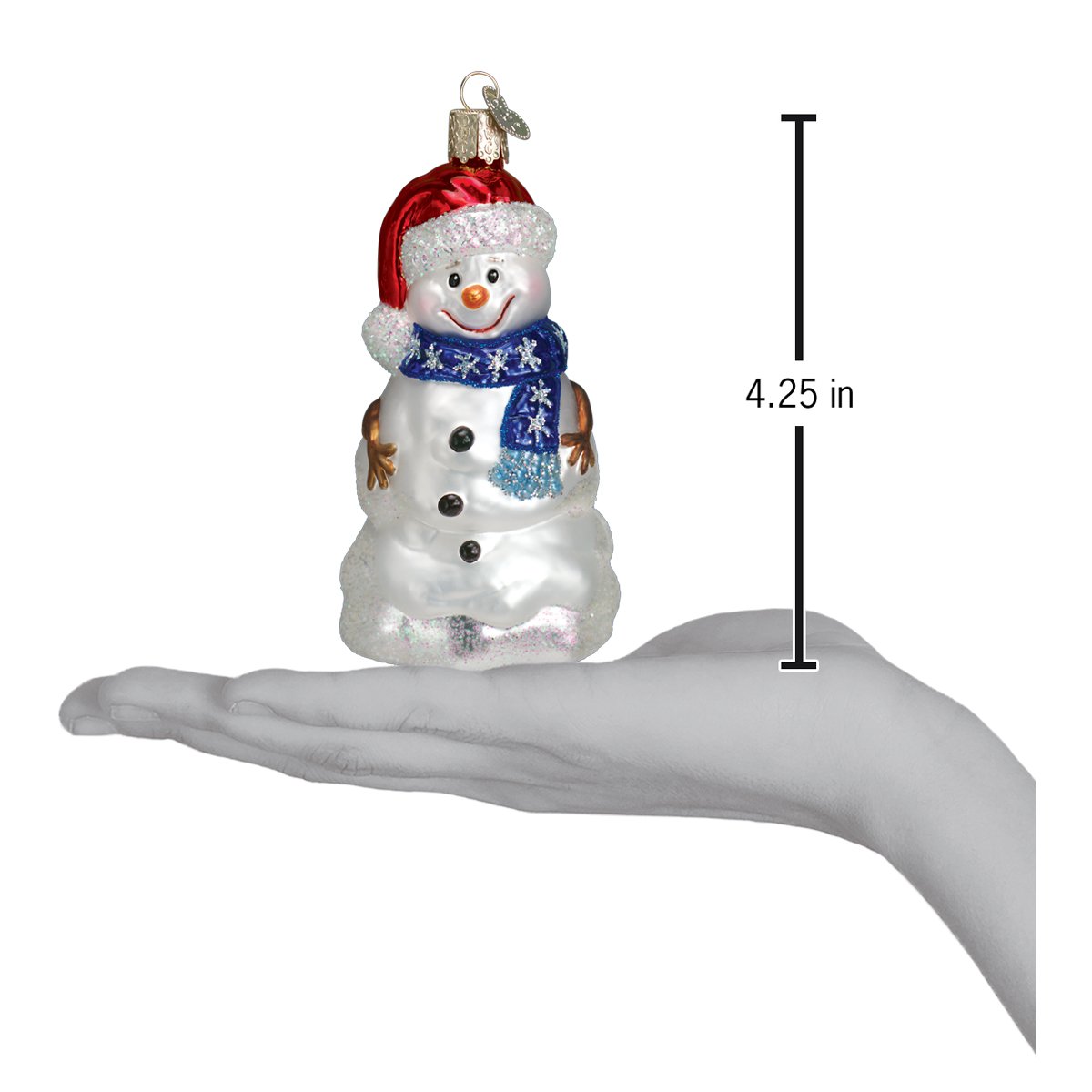 Happy Snowman Ornament - themonogram manor 