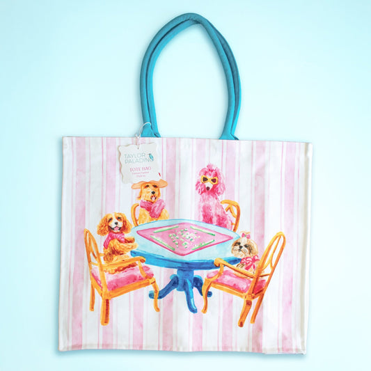 Mahjong Tote Bag - themonogram manor 