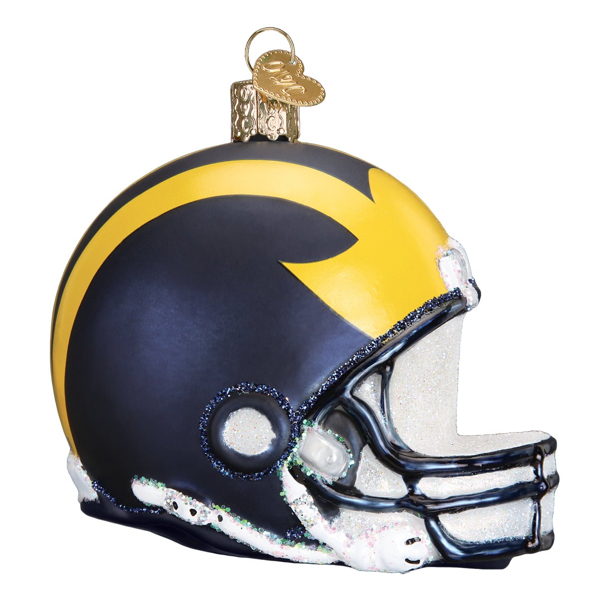 Michigan Helmet Ornament - themonogram manor 