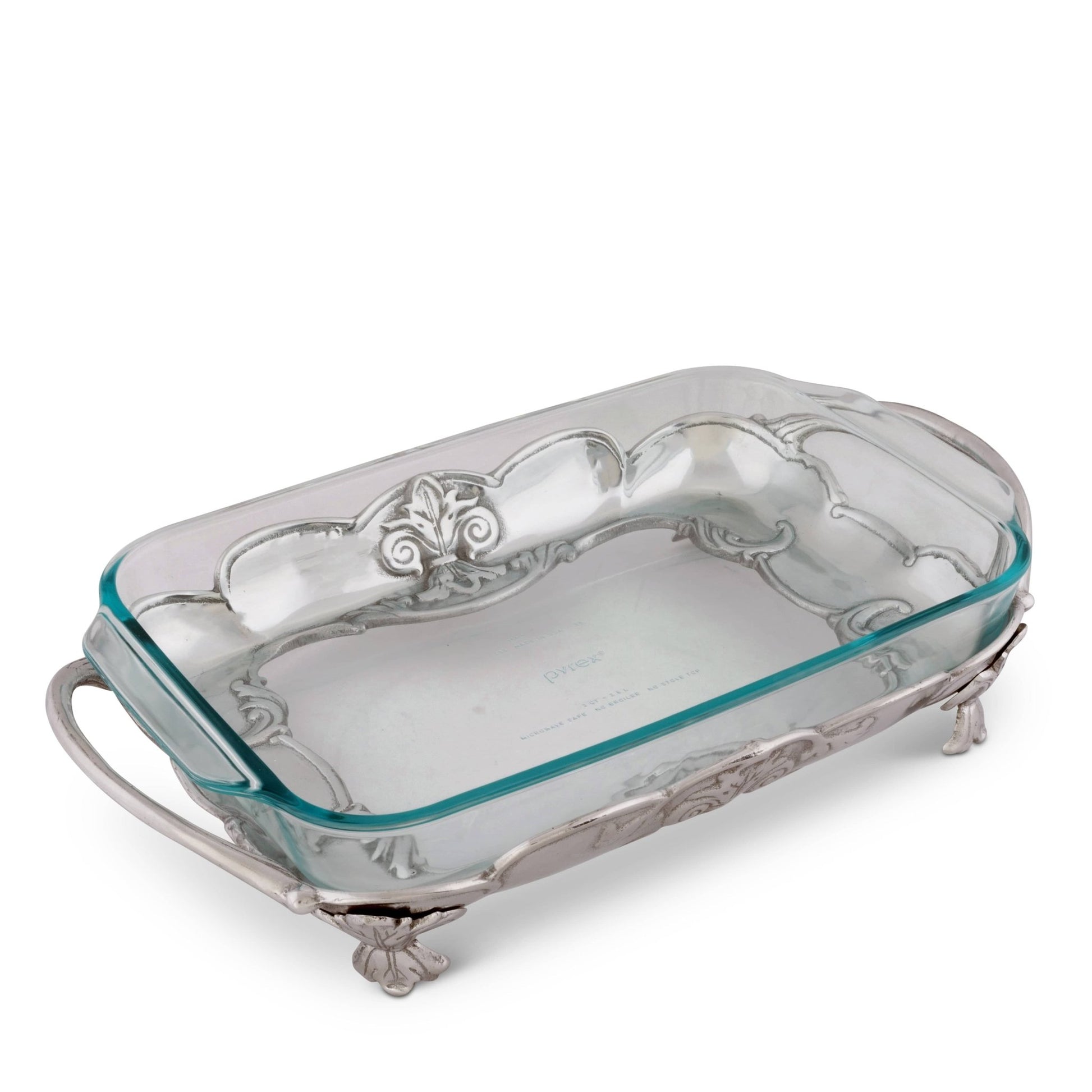 Fleur-De-Lis Pyrex Holder 3qt - themonogram manor 
