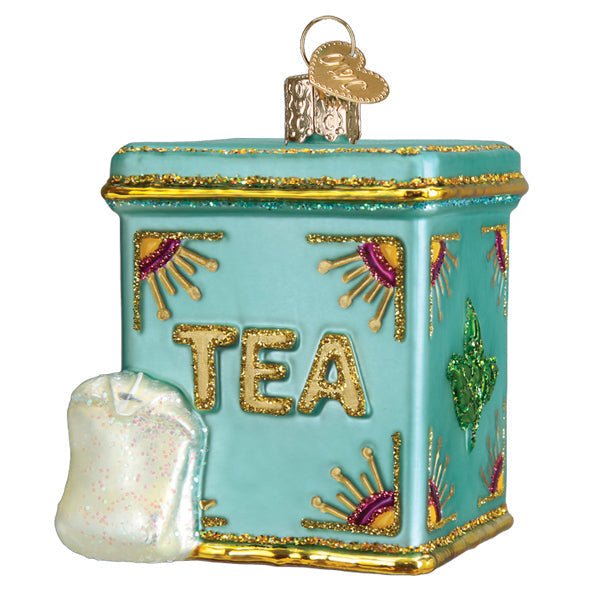 Tea Tin Ornament - #themonogram manor #