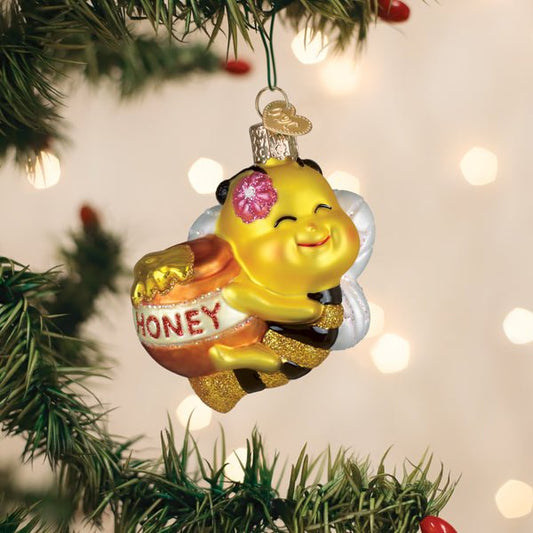 Bee Sweet Ornament - #themonogram manor #