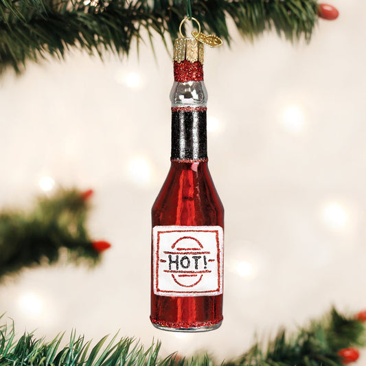 Hot Sauce Ornament - themonogram manor 