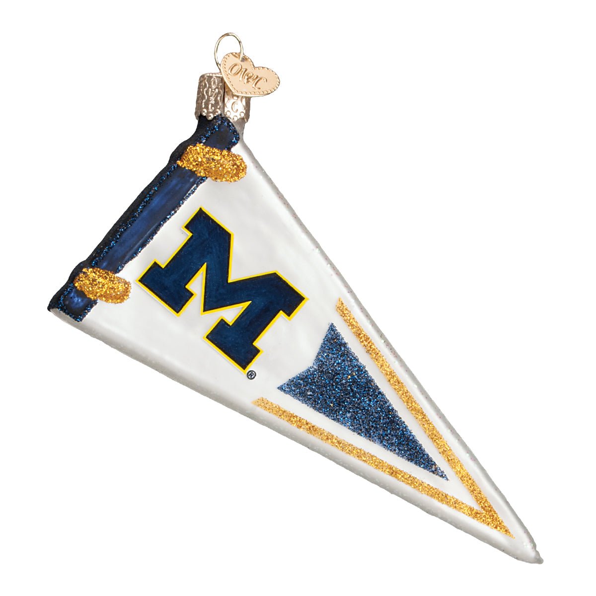 Michigan Pennant Ornament - #themonogram manor #