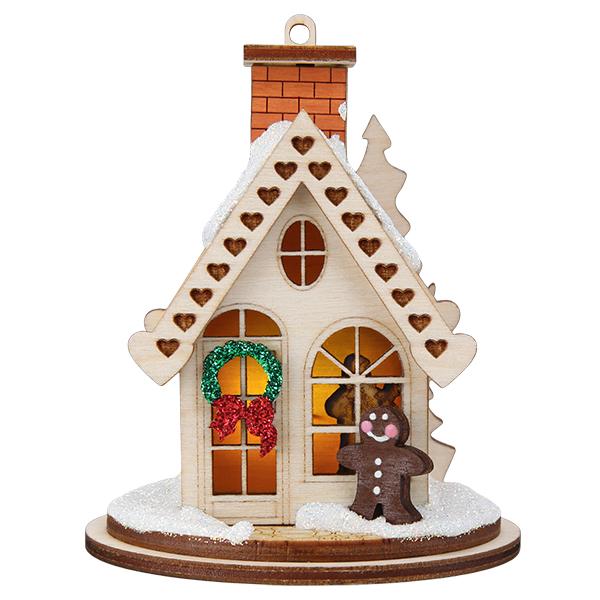 Gingerbread Cottage Ornament - themonogram manor 