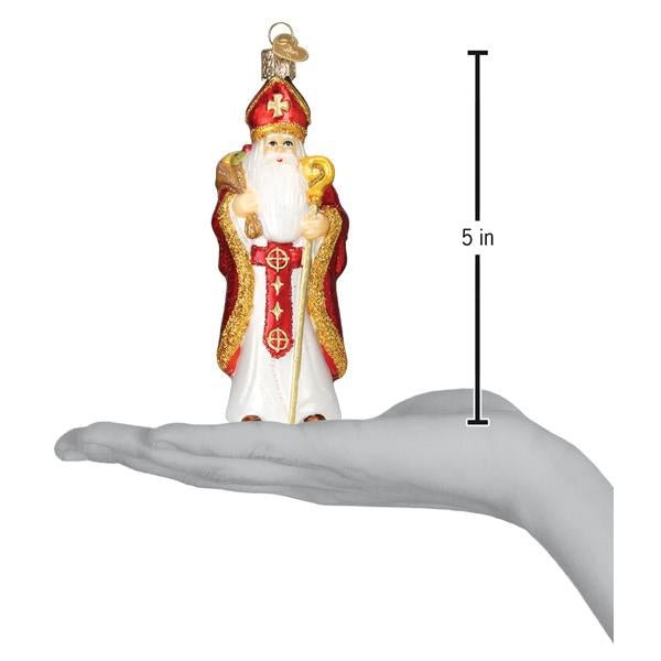 St. Nicholas Ornament - #themonogram manor #