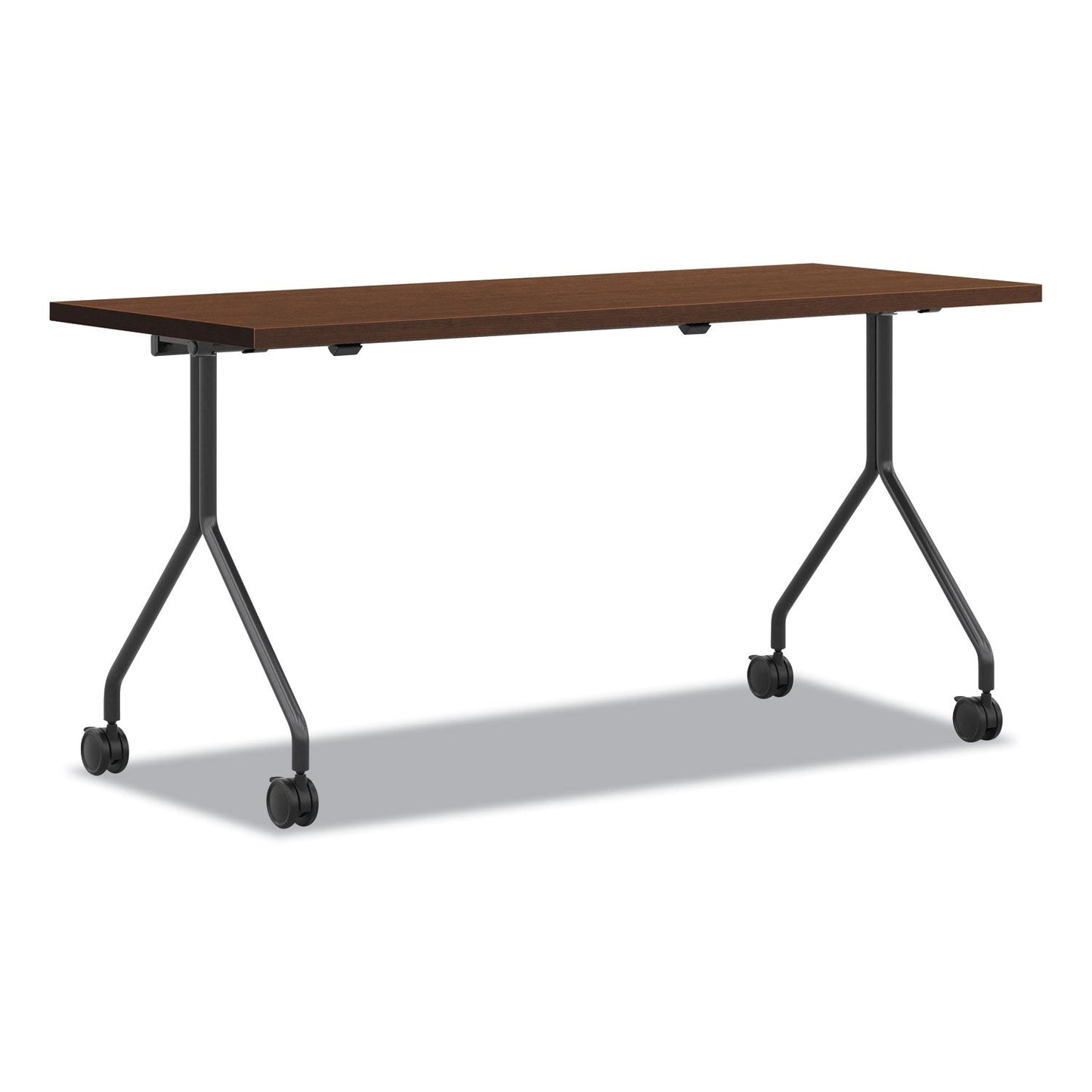 HON Between Nested Multipurpose Tables, Rectangular, 60w x 24d x 29h, Shaker Cherry - themonogram manor 