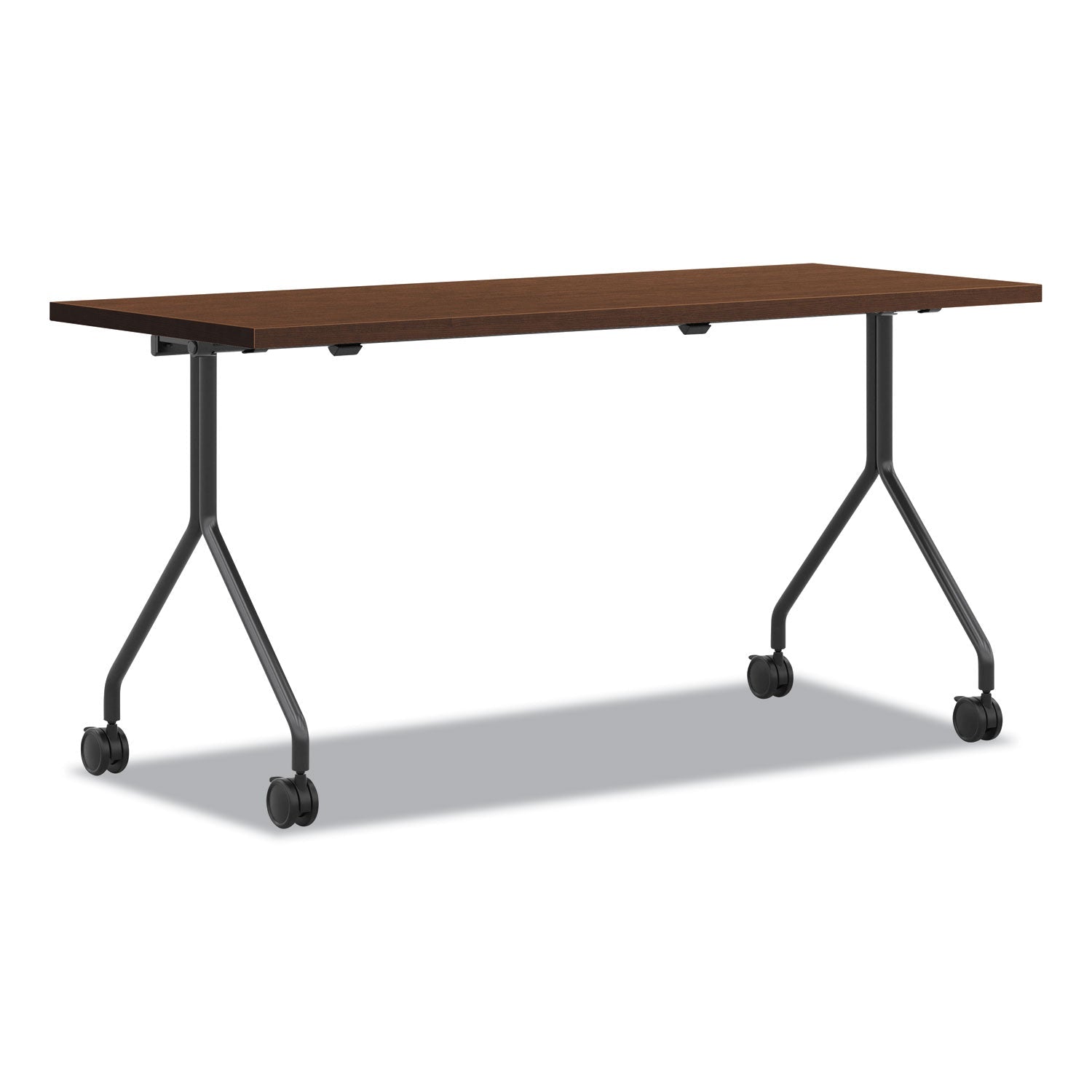 HON Between Nested Multipurpose Tables, Rectangular, 60w x 24d x 29h, Shaker Cherry - themonogram manor 