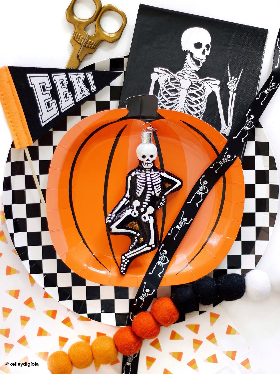 Mr. Bones Ornament - themonogram manor 