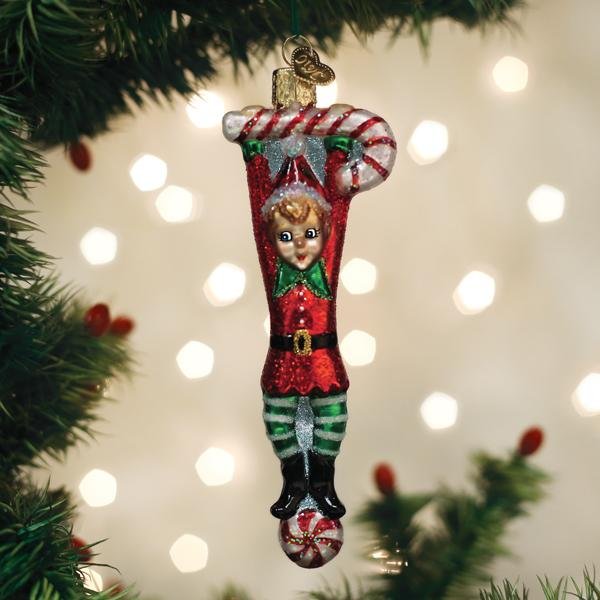 Playful Elf Ornament - #themonogram manor #
