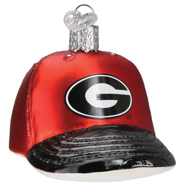 Georgia Baseball Cap Ornament - themonogram manor 