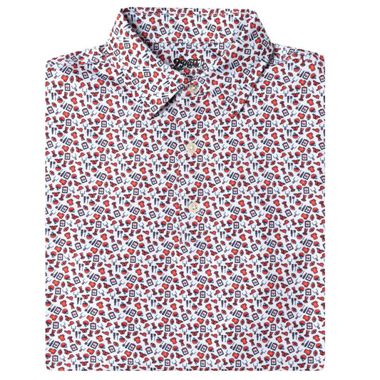 Gameday Men's Polo - themonogram manor 
