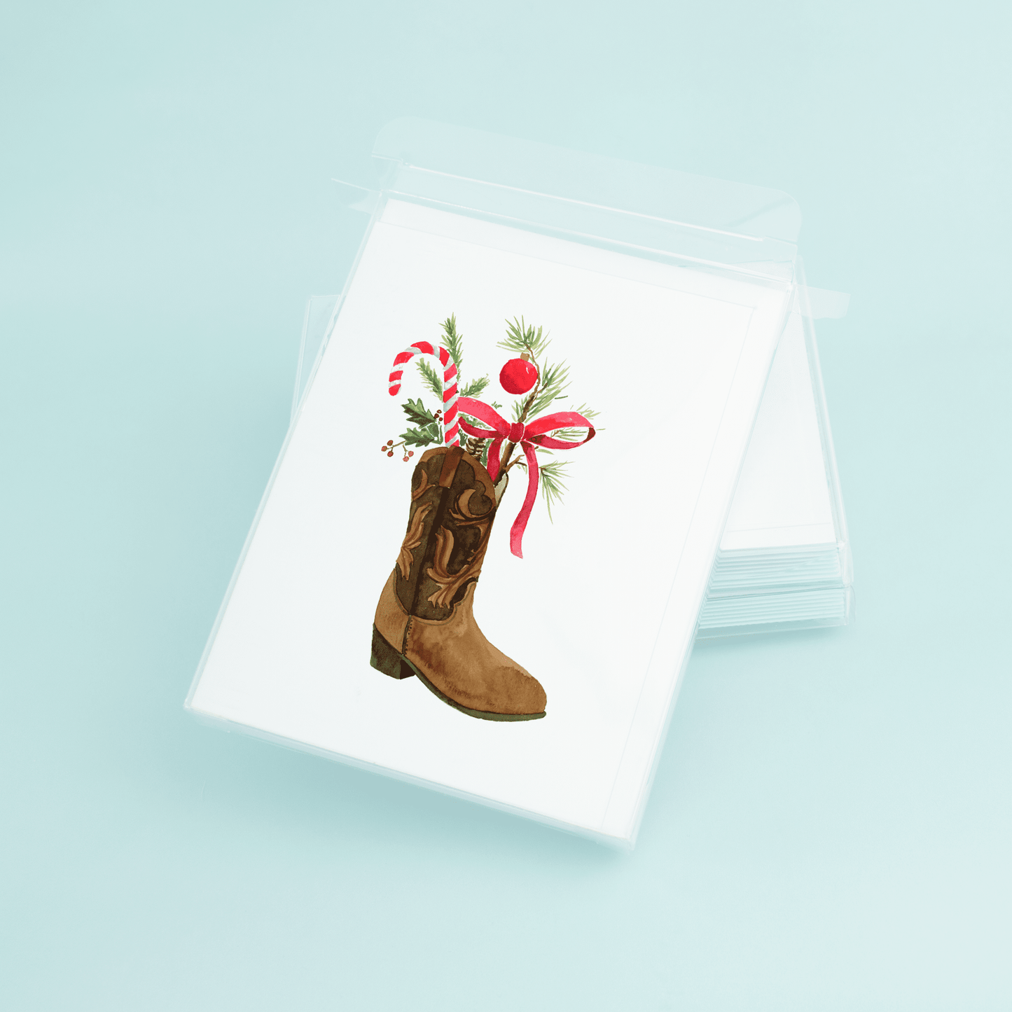 Christmas Cowboy Boot - themonogram manor 