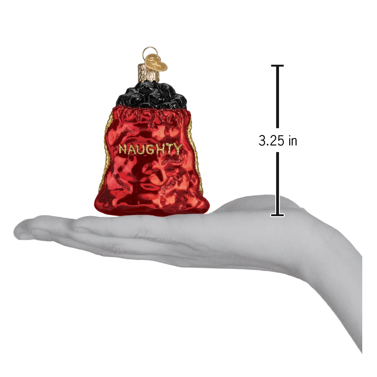 Bag Of Coal Ornament - themonogram manor 