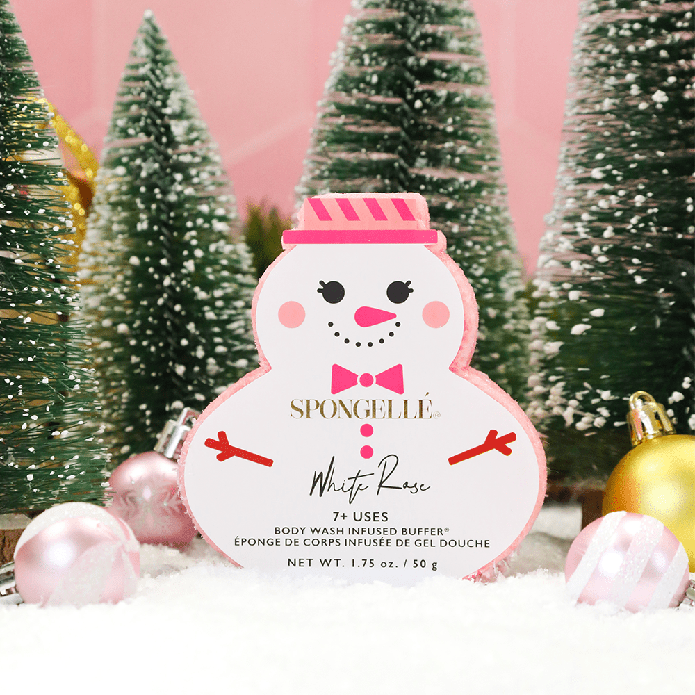 White Rose | Holiday Snowman - themonogram manor 