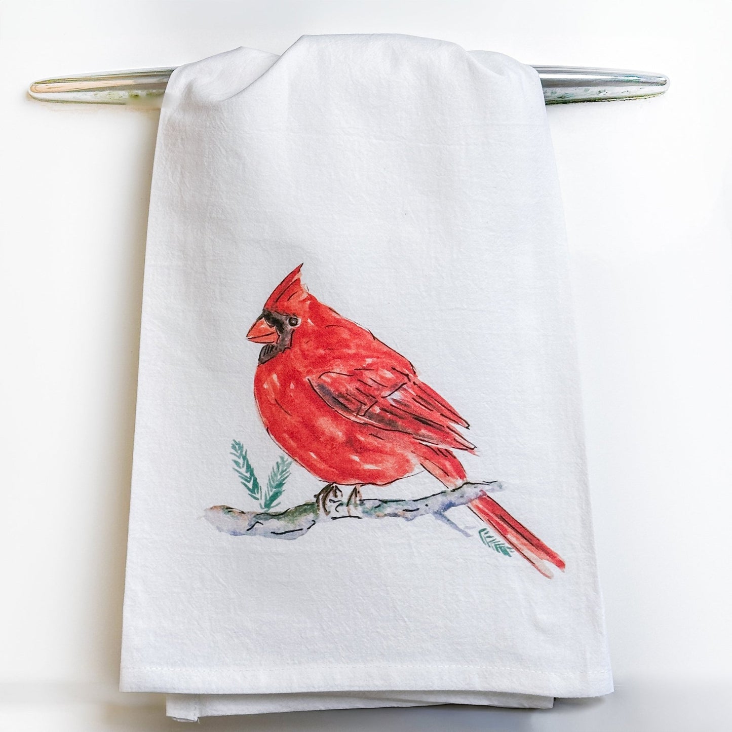 Cardinal Tea Towel - themonogram manor 