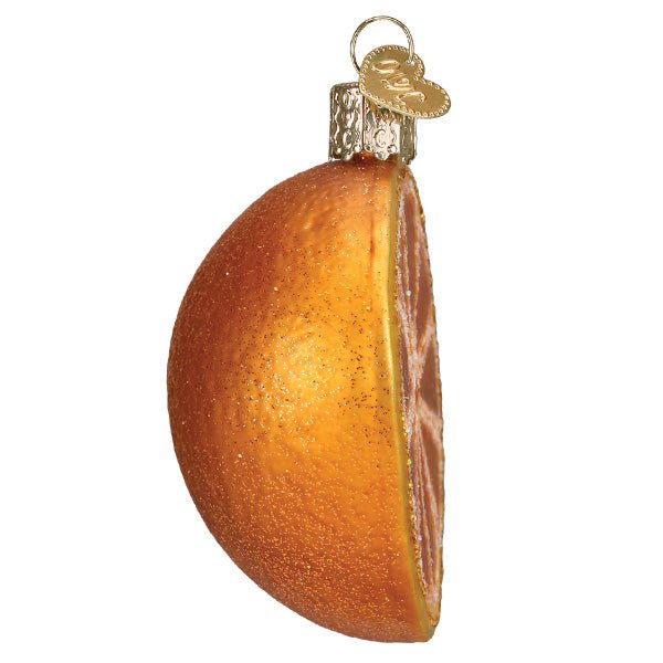 Orange Ornament - #themonogram manor #