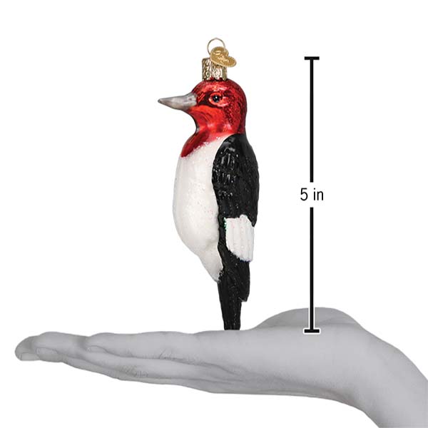 Red-headed Woodpecker Ornament - #themonogram manor #