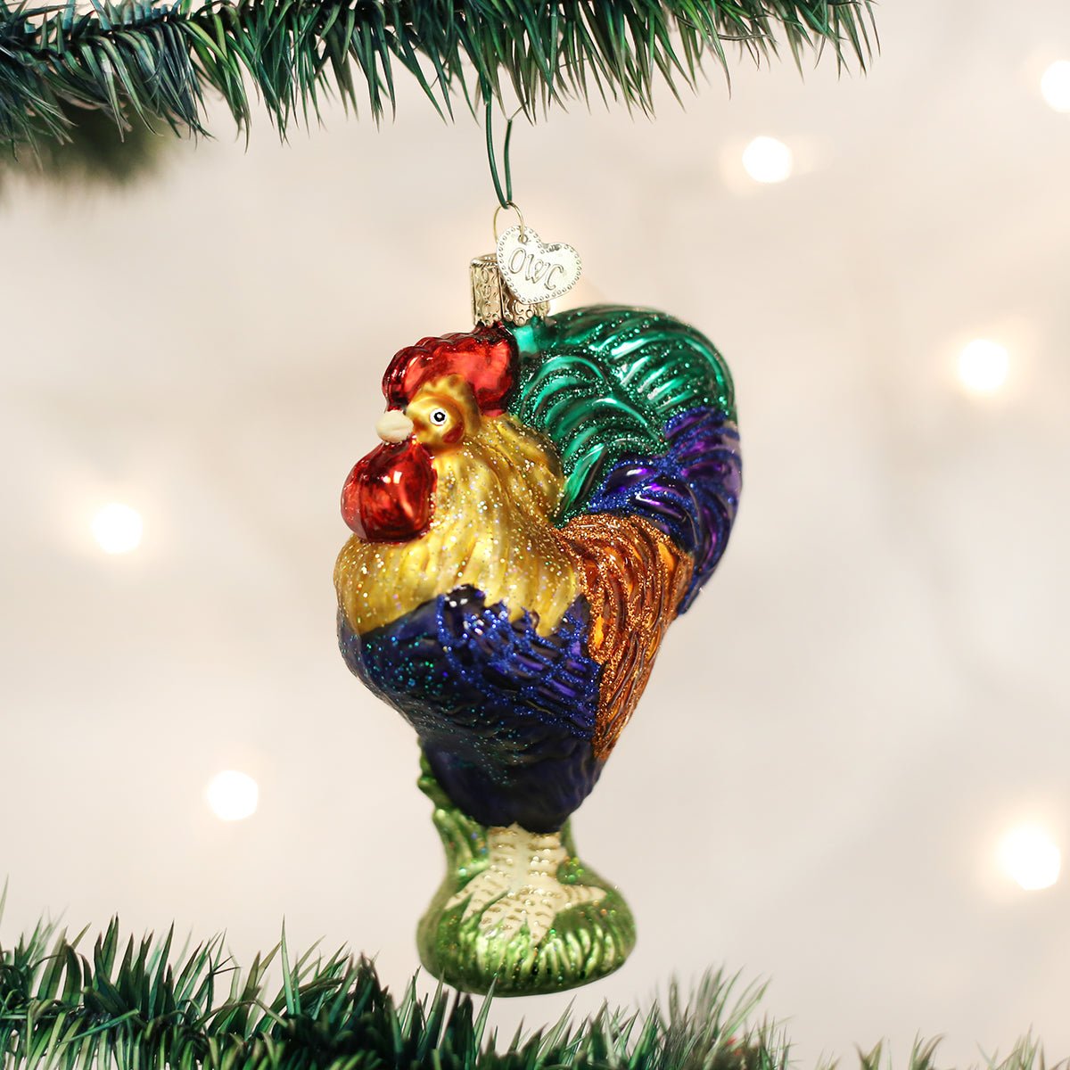 Heirloom Rooster Ornament - themonogram manor 