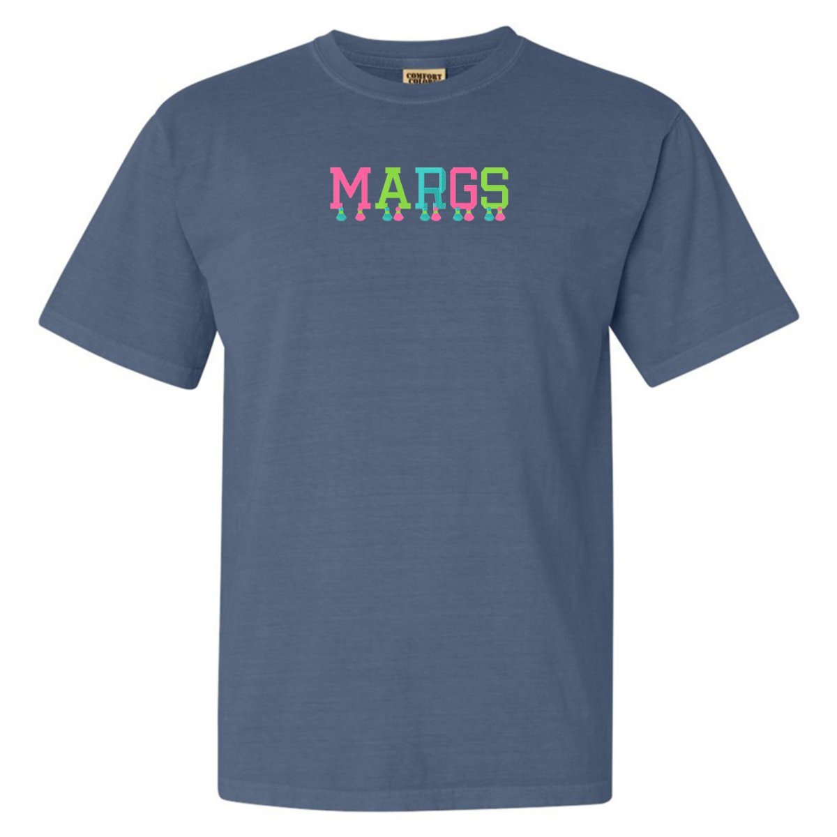 Embroidered Tasseled 'Margs' T-Shirt - themonogram manor 