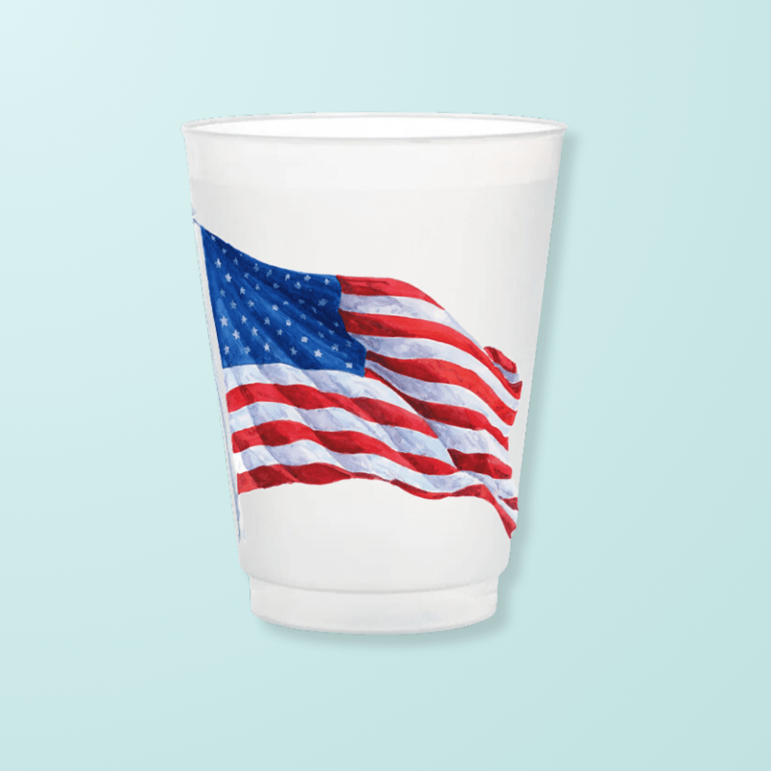 American Flag Cups - themonogram manor 