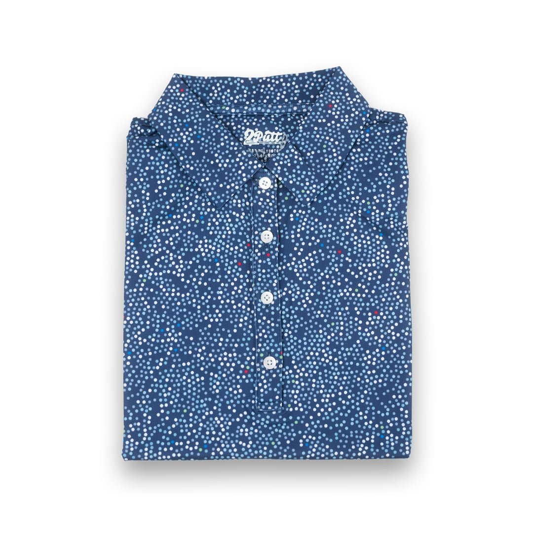 Starry Night Women's Polo (Sleeveless) - themonogram manor 