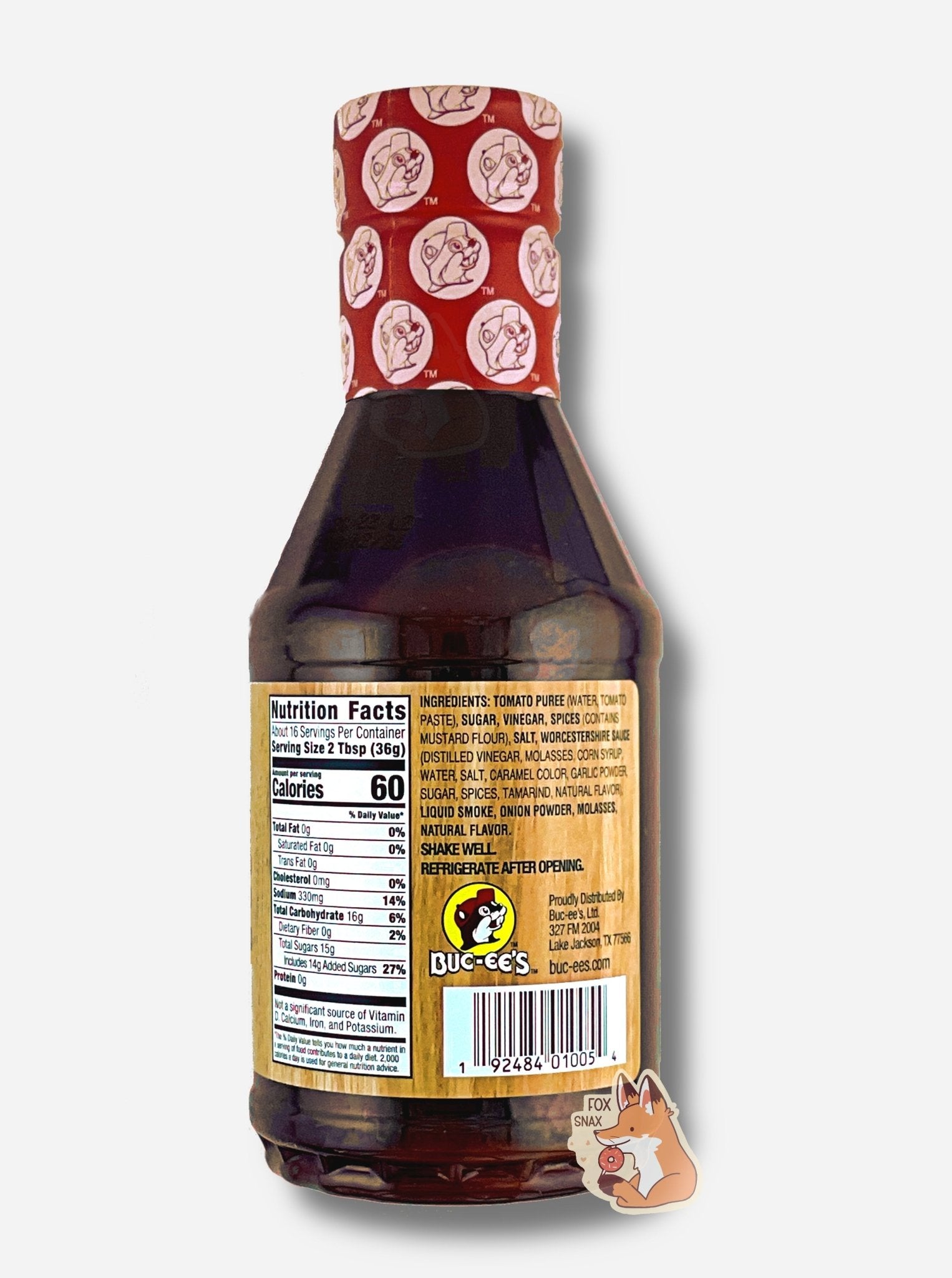 Buc - ee's Original BBQ Sauce - themonogram manor 