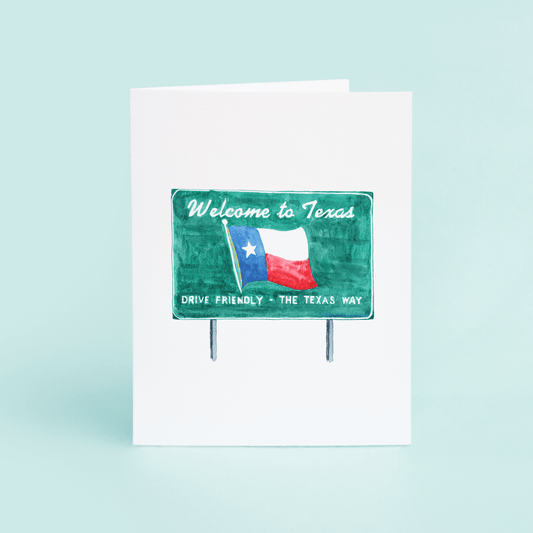 Welcome To Texas Sign - themonogram manor 