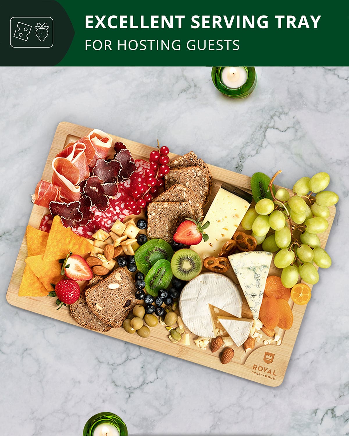 Cutting Board L, 15”x10” - themonogram manor 