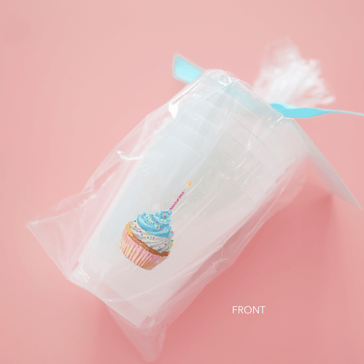 Happy Birthday Frosted Cup (Double - Sided) - themonogram manor 