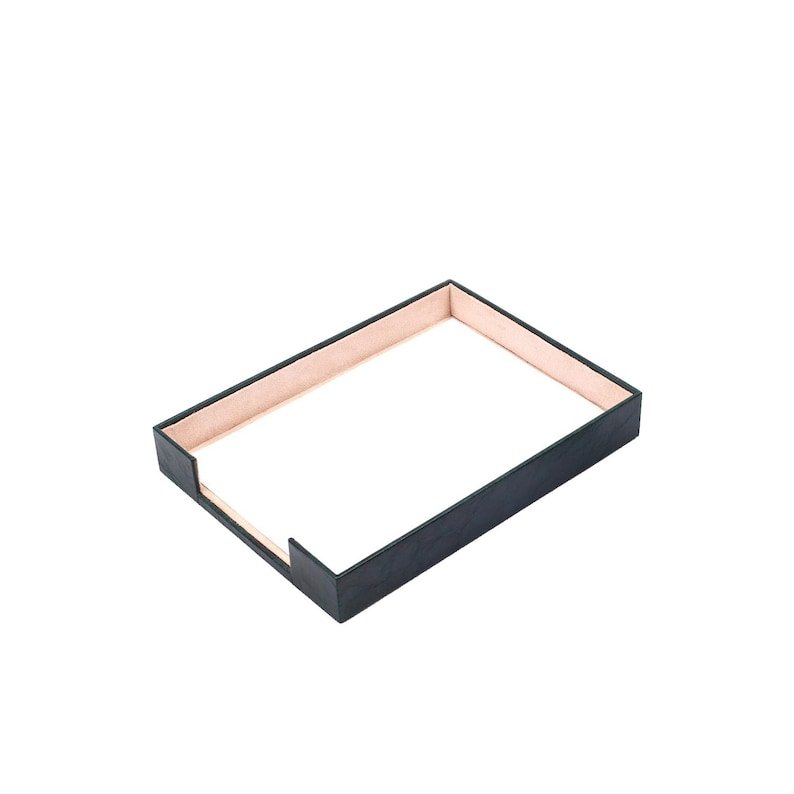 MOOG Leather Single Document Tray - themonogram manor 