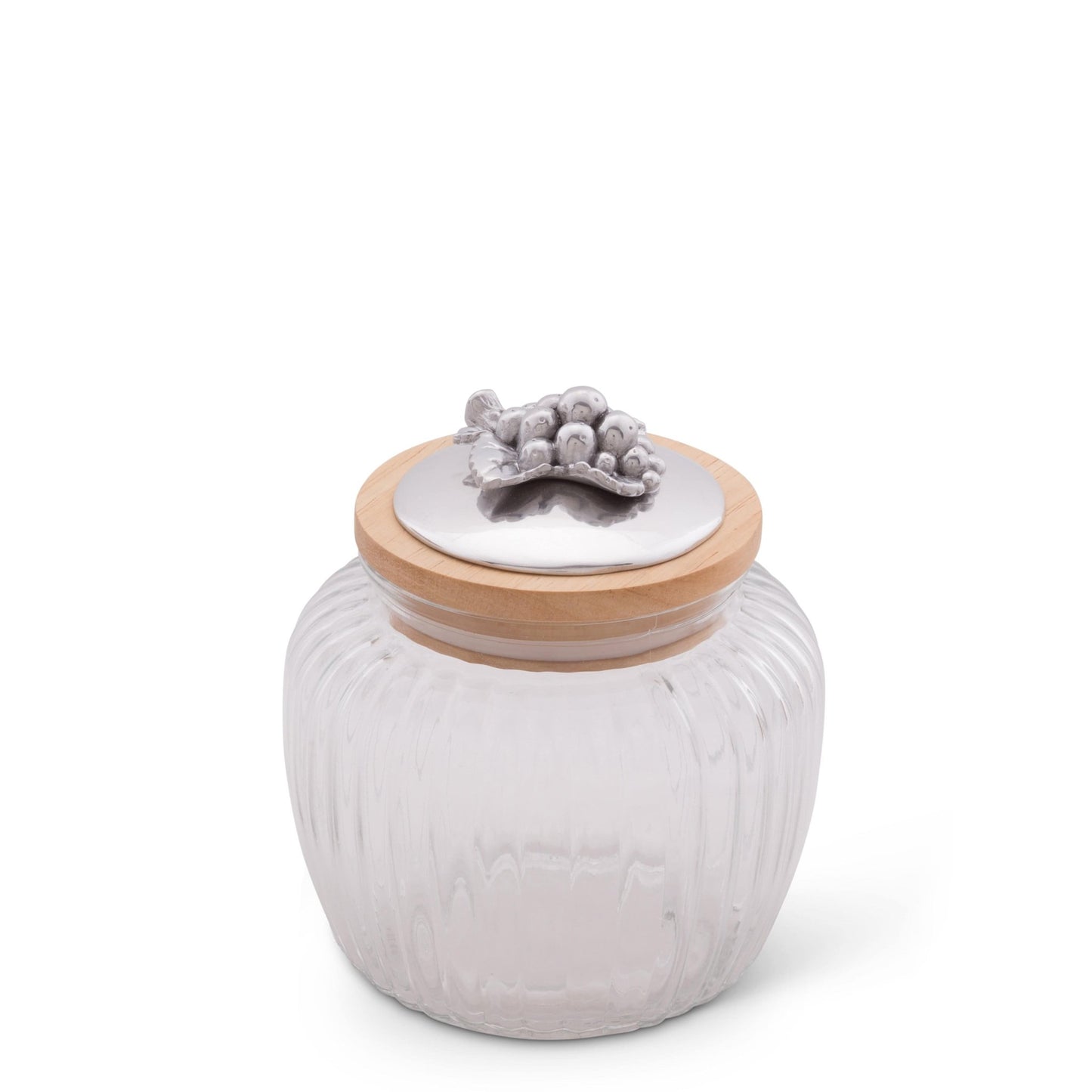 Grape Knob Glass Canisters - themonogram manor 
