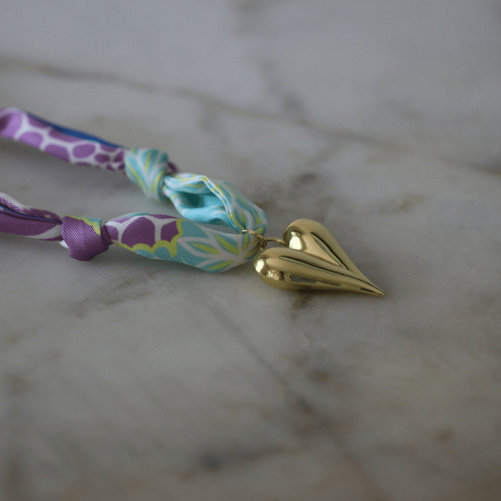 Love Note Scarf Necklace - themonogram manor 