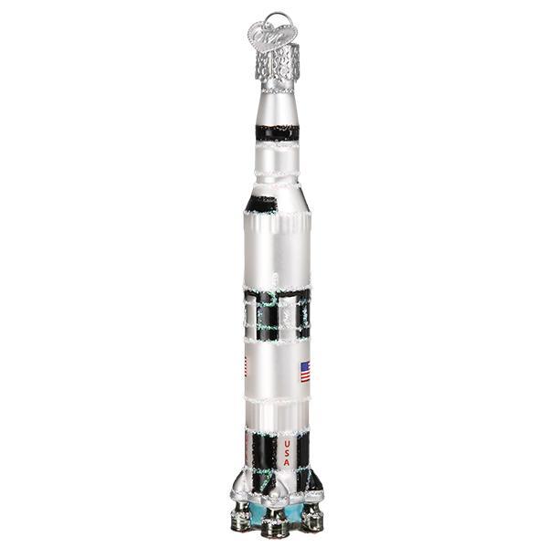 Saturn V Rocket Ornament - themonogram manor 