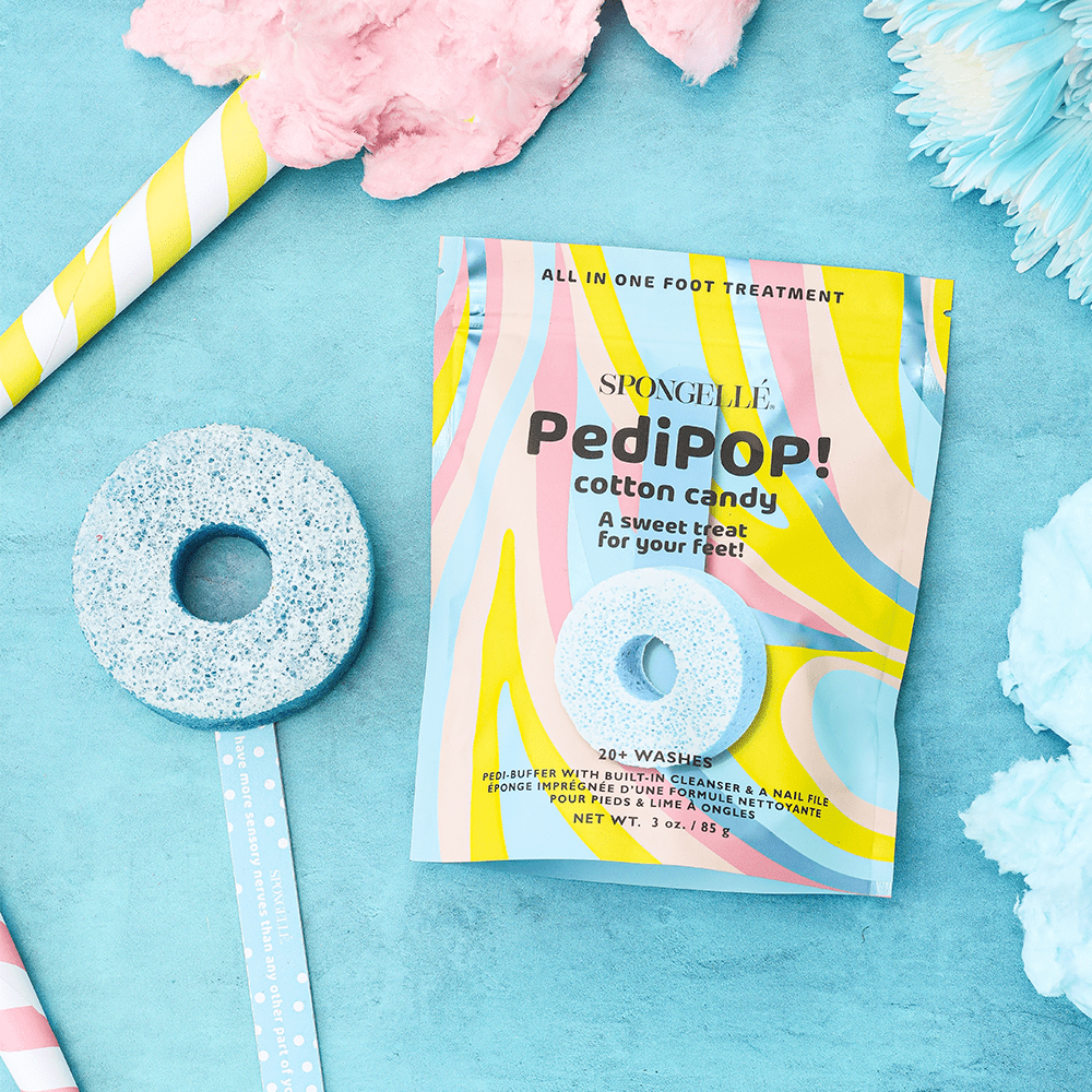 Cotton Candy | PediPOP! Pedi Buffer & Nail File - themonogram manor 