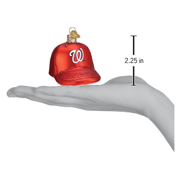 Nationals Baseball Cap Ornament - themonogram manor 