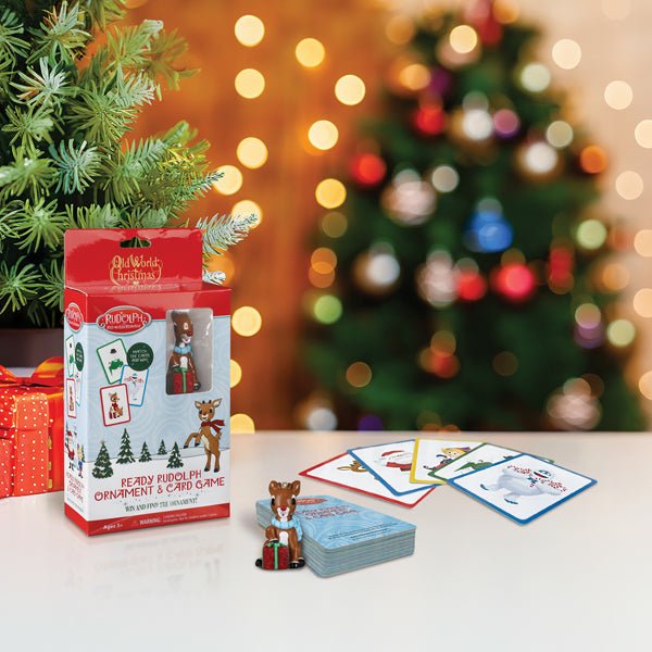 Ready Rudolph Ornament & Game - themonogram manor 