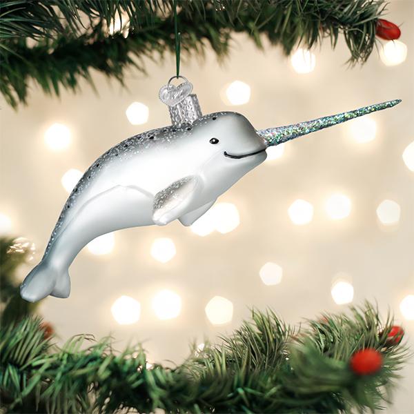 Narwhal Ornament - themonogram manor 