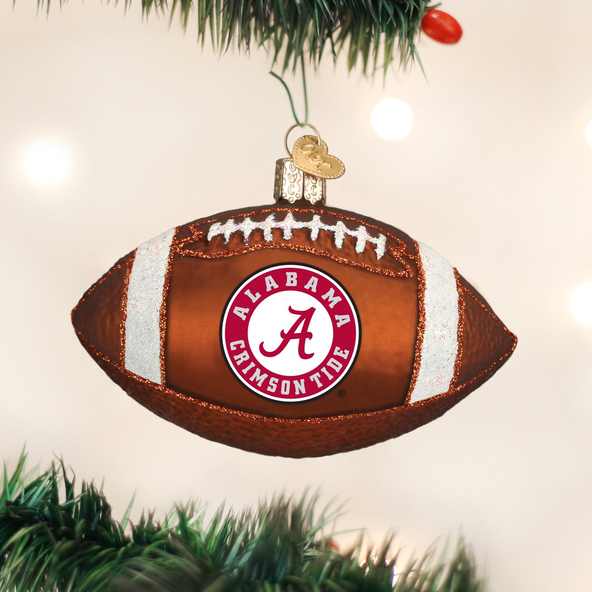 Alabama Football Ornament - themonogram manor 