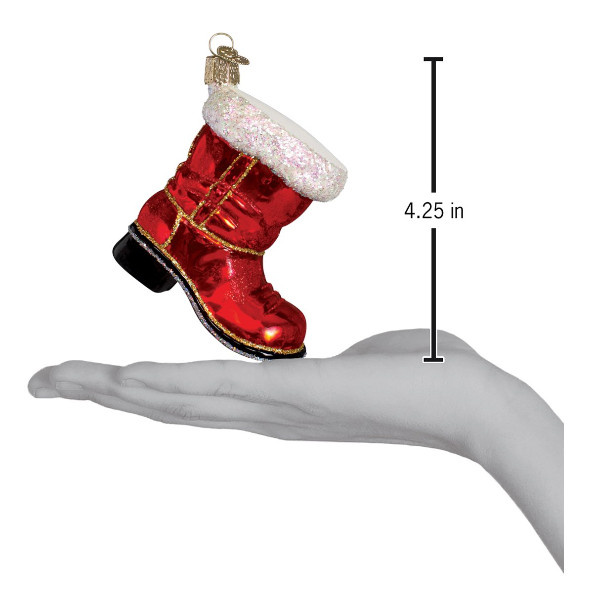 Santa's Boot Ornament - themonogram manor 
