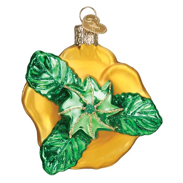 Yellow Rose Ornament - themonogram manor 