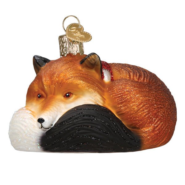 Cozy Fox Ornament - #themonogram manor #