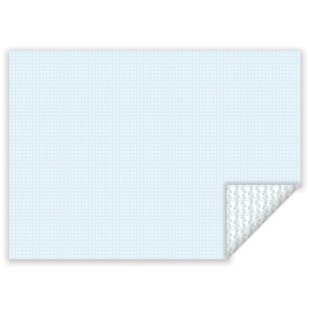 greenery bow wrapping paper - themonogram manor 