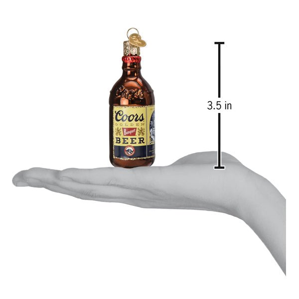 Coors Banquet Bottle Ornament - themonogram manor 