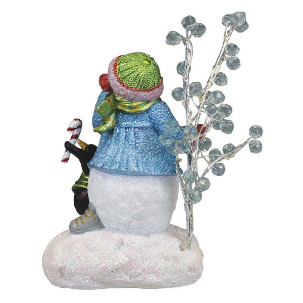 Snowgal And Penguin Lighted Figurine - themonogram manor 